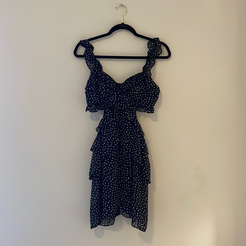 Cut Out Mini Dress